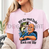 Funny Angry Old Man Driving Truck Shirt – "Lock 'Em Up" Sarcastic Humor Tee by Dog Mom Hat