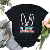 Bunny Ears Graphic T-Shirt – Urban Streetwear Unisex Fashion Top, Edgy Aesthetic Tee by Dog Mom Hat