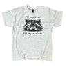 "Not My Trash Not My Dumpster" Funny T-Shirt – Sarcastic Boundary Statement Graphic Tee, Premium 100% Cotton Unbothered Top, Soft Lived-In Heavyweight Minimalist Humor Shirt, Made in USA