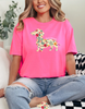 Doxie Mama Floral Dachshund Graphic Tee - Crafted In-House | Everyday Customs Co. by Everyday Customs Co.