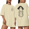 Good Girl Ghost T-Shirt – Cute Halloween Graphic Tee for Women, Funny Spooky Season Shirt by Dog Mom Hat