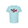Christmas Mothman T-Shirt - Festive Cryptid Holiday Tee, Point Pleasant Xmas Apparel, Unique Goth Christmas Gift