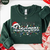 LA Dodgers Baseball Champions Christmas Sweatshirt by Dog Mom Hat