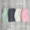Smoke Corded Shorts by Ivy + Cloth
