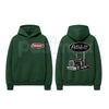 Vintage Peterbilt Big Rig Semi Truck Graphic Hoodie – Retro American Trucker Pullover, 18-Wheeler Highway Legend Sweatshirt, Unisex Heavy Blend