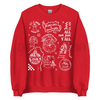 Doodle Christmas Liberal Values Sweatshirt by Dog Mom Hat