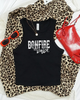bonfire babe cropped tank by Madness & Mayhem LLC