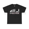 Evolution Simp Shirt – Funny Graphic Tee, Unisex Cotton Tee by Dog Mom Hat