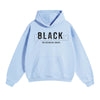 Black No Cream No Sugar Hoodie – Minimalist Coffee Lover Pullover, No-Nonsense Attitude Apparel