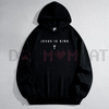 Jesus Is King Cross Graphic Hoodie by Dog Mom Hat