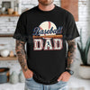 "Game Day Hero" Baseball Mom & Dad T-Shirt – Proud Baseball Parent Graphic Tee, Premium 100% Cotton Sports Fan Top, Soft Lived-In Heavyweight Bleacher Style Shirt, Made in USA