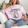 Absurdist 'Sometimes I Just Be Fartin'' Frog Meme Sweatshirt by Dog Mom Hat
