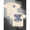 "Without Christ I Am Nothing" Letter Print Tee by Dog Mom Hat