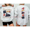 Polar Express 2-Sided Sweatshirt – Believe Movie Shirt, Retro 90s Christmas Movies Tee by Dog Mom Hat