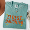 Daughter Embroidered T-Shirt – Sweet Minimalist Tee, Gift for Daughter by Dog Mom Hat