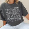 Pharmacy Doodle T-Shirt – Pharmacist Technician Gift, Cute Rx Tech Shirt, Funny Pharmacy Student Tee