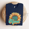 Mama Sunflowers Shirt – Cute Motherhood Graphic Tee & Mother's Day Gift by Dog Mom Hat