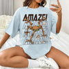 "Rocky Amaze" Project Hail Mary T-Shirt - Inspirational Eridian Engineer Graphic Tee, Premium 100% Cotton Sci-Fi Reader Gift, Amaze Amaze Amaze Bookish Top, Ryland Grace & Rocky Space Shirt, Soft Lived-In Heavyweight Nerd Culture Apparel