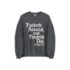 Medieval Meme Crewneck Sweatshirt - Funny Renaissance & History Top for Men & Women by Dog Mom Hat
