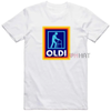 Men's Funny "Oldi" Parody T-Shirt – Golf Gift for Dad, Unisex, Casual Regular Fit Tee by Dog Mom Hat