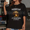 "My Mind Is a Dangerous Place" Slogan T-Shirt – Deep Thinker Edgy Graphic Tee, Premium 100% Cotton Philosophical Quote Top, Soft Lived-In Heavyweight Introvert Statement Shirt, Made in USA