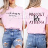 Pink Out For Athena Strand T-Shirt – Justice For Athena Memorial Awareness Tee