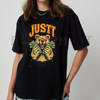 JUSTT MONEY Bear T-Shirt – Y2K Graphic Streetwear Tee by Dog Mom Hat