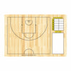 Custom FIBA Basketball Coaching Board 15.7 x 10.6 in (Classic) by Hoopsbasket.com