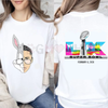 Super Bowl 2026 LIX February 8 Tee – Bugs Bunny Half Face Graphic T-Shirt by Dog Mom Hat