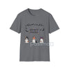 Spooky Boo Ghost T-Shirt - Cute Halloween Ghost Tee, Simple Spooky Apparel
