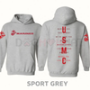 USMC Semper Fi Tactical Pullover Hoodie by Dog Mom Hat