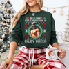 "All I Want For Christmas Is" Retro Country Music Sweatshirt by Dog Mom Hat