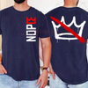 No Kings in America T-Shirt – Anti-Authoritarian Crown Shirt by Dog Mom Hat