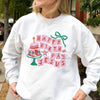 HBD Jesus Crewneck Sweatshirt – Funny Birthday Holiday Graphic