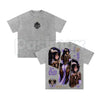 Albedo Succubus Anime T-Shirt – Retro Overlord Graphic Tee, Vintage Washed Dark Fantasy Lightweight Cotton Unisex Manga Top