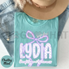 Custom Awareness Tee – 'Hope For Lydia' Fundraiser Support Shirt by Dog Mom Hat