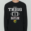 Michael Trigg Baylor Football Game Day Long Sleeve T-Shirt by Dog Mom Hat