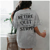 "Too Young to Retire" Funny Sarcastic T-Shirt - Too Broke to Quit Graphic Tee, Relatable Work Humor Shirt, Premium Heavyweight Unisex 100% Cotton Top, Funny Gag Gift for Coworkers, Sassy Adult Humour Apparel