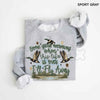 I'll Fly Away Sweatshirt | Christian Duck Hunting Hymn Graphic Top
