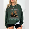 "I Slap Ouiser Boudreaux" Ugly Christmas Sweatshirt – Funny Steel Magnolias Holiday Crewneck by Dog Mom Hat