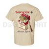 Winchester "American Legend" Men's Tee – 1866 Ammo Box Graphic Shirt by Dog Mom Hat