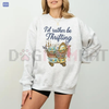 "I'd Rather Be Thrifting" Graphic Sweatshirt by Dog Mom Hat