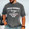 "Just Resting My Eyes" Comfort Colors Funny Dad Shirt by Dog Mom Hat