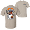 Boosch Light Halloween Tee - Spooky Ghost & Pumpkin 2-Sided Shirt, Funny Beer Parody