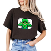 BOOHOO Women's Cropped Graphic Tee – Casual Y2K Fashion Top by Dog Mom Hat