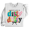 Preppy Girl Collage Y2K Sweatshirt | Aesthetic 2000s Nostalgia Crewneck | Vintage College Style Jumper | Trendy Retro Gift
