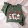 Silent Night Christmas Sweatshirt – Christmas Nurse Shirt, Medical Holiday Crewneck by Dog Mom Hat