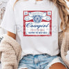 "Queen of the Rodeo" Graphic T-Shirt – Western Cowgirl Graphic Tee, Premium 100% Cotton Desert Disco Top, Soft Lived-In Heavyweight Country Music Shirt, Made in USA
