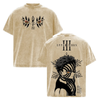 Upper Moon 3 Akaza T-Shirt – Oversized Washed Heavy Cotton Tee by Dog Mom Hat