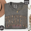Leopard "Thankful" Comfort Colors T-Shirt – Trendy Women's Fall Apparel by Dog Mom Hat
